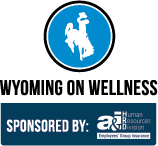 Wyoming on Wellness Sponsored by A&I vertical logo